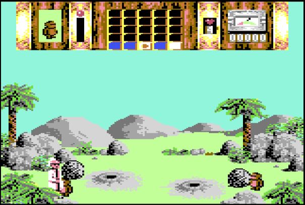 Time Machine - Commodore 64 game screenshot (1990) by Activision